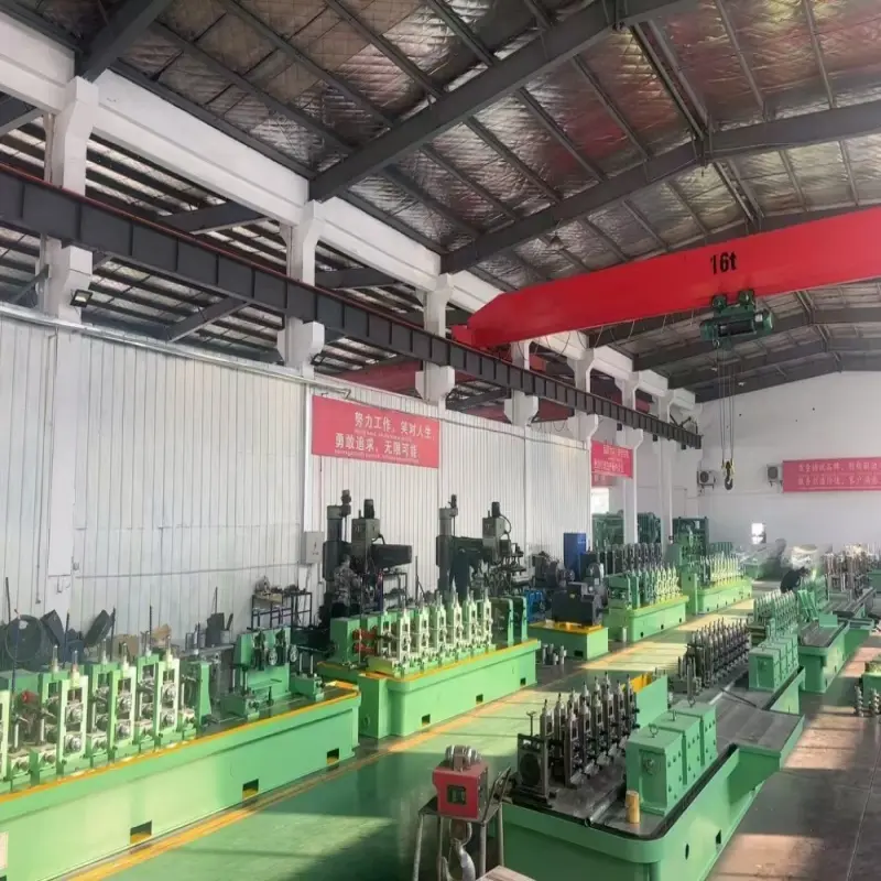 Carbon steel square pipe welding machine production line