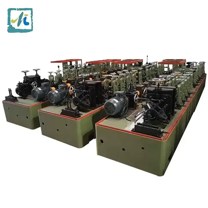 Iron Pipe Manufacturing Machine HF Welding Tube Mill Line